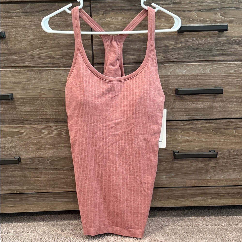 Lululemon EBB to the Street Tank Brier Rose Size 12